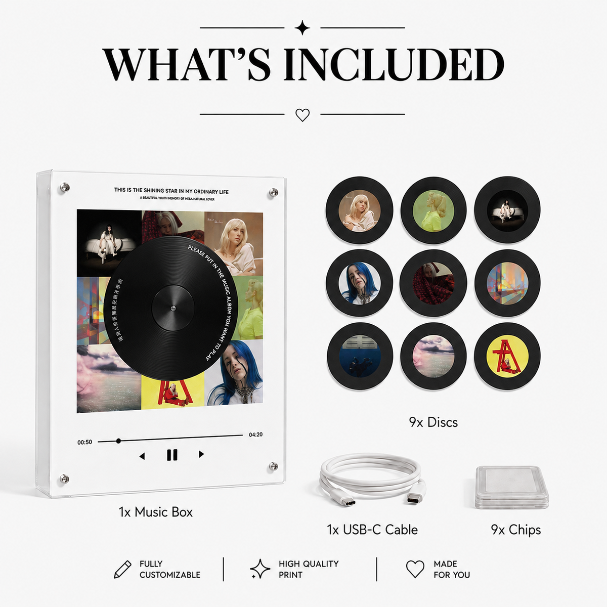 VinylMoments — what's included